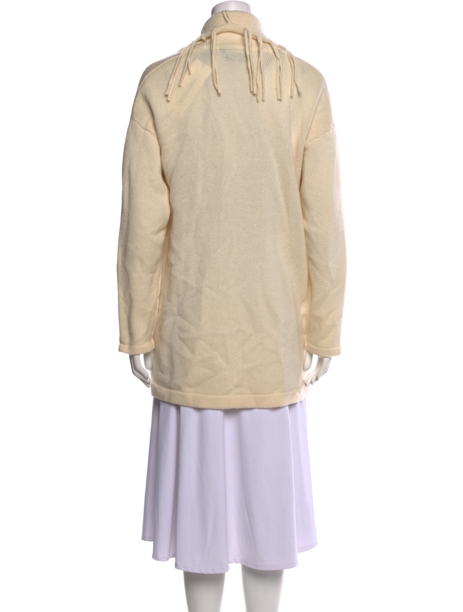 Ralph Lauren Wool Open Front Sweater